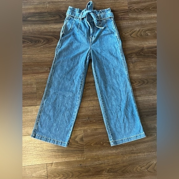 Madewell Paperbag Jeans in Radcliff Wash Sz 24 - Picture 3 of 7
